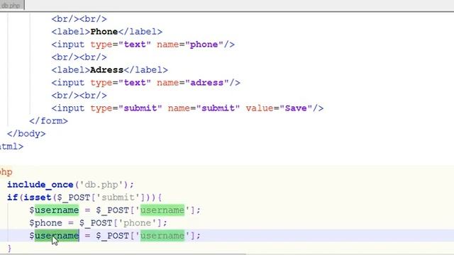 How to insert data into mysql database in PHP смотреть онлайн