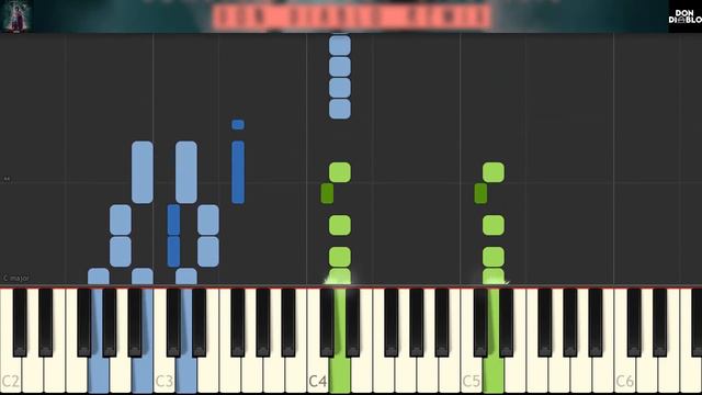 (Don Diablo Remix) Something Just Like This [Synthesia Piano] смотреть онлайн