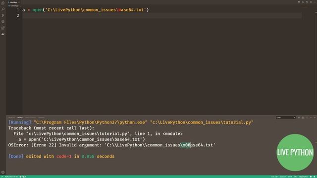 Beginner Python Tutorial Series (5 min bitesized): Specific Extraction, Fun With Paths смотреть онлайн