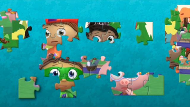 Oznoz Super Why! Team Jigsaw Puzzle Game For Kids Rompecabezas