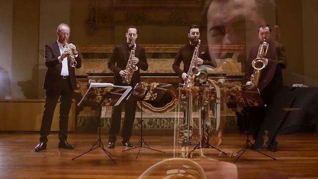 Federico Mondelci Italian saxophone Quartet / BARBER, Adagio op. 11 (1936) смотреть онлайн