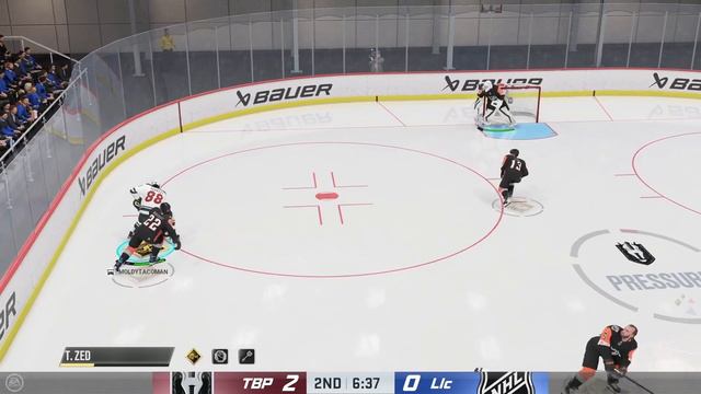 INSANE 3O SAVE SHUTOUT!!! - NHL 24 WOC смотреть онлайн