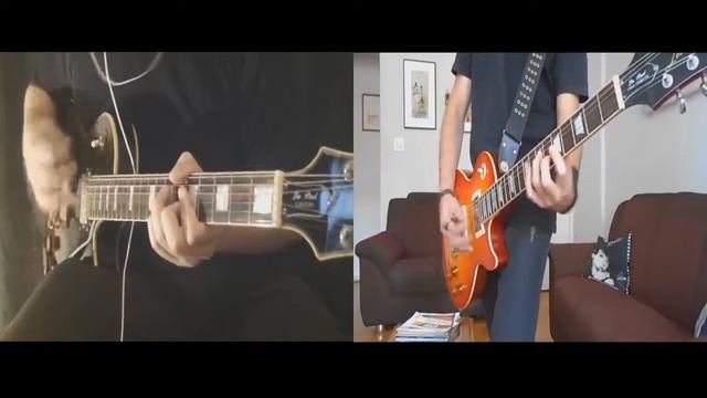 By The Sword - Slash N' Friends guitar cover (Lucas80rock collab) смотреть онлайн