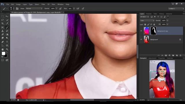 Gradient hair tutorial in photoshop смотреть онлайн