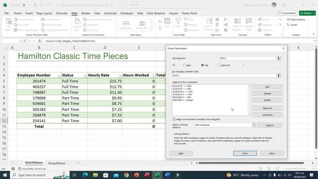 Exp22_Excel_Ch06_ML2 - Employee Wages 1.1|Exp22_Excel_Ch06_ML2 - Employee Wages 1.1|#stepbystep смотреть онлайн