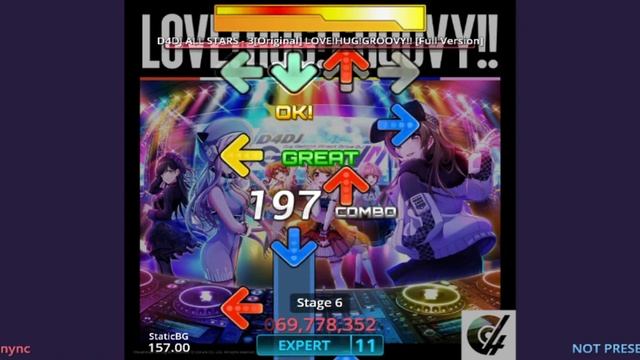 D4DJ All Stars - Love!Hug!Groovy!! - Expert AA смотреть онлайн