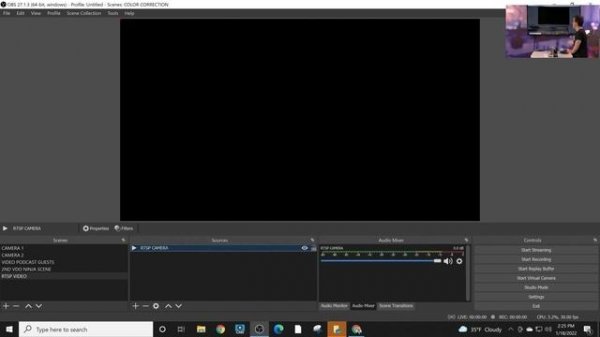 How to use RTSP Video with OBS - Chapter 26 - OBS Superuser Guidebook