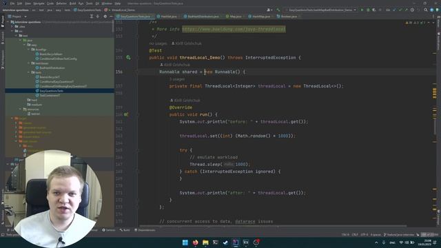 Вопросы с senior java интервью [1/3] смотреть онлайн