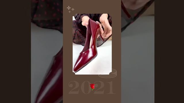 2910 Туфли женские на шпильке бордовые лаковые смотреть онлайн