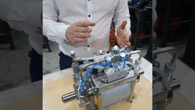 Пневмогидравлический мультипликатор (усилитель давления) смотреть онлайн