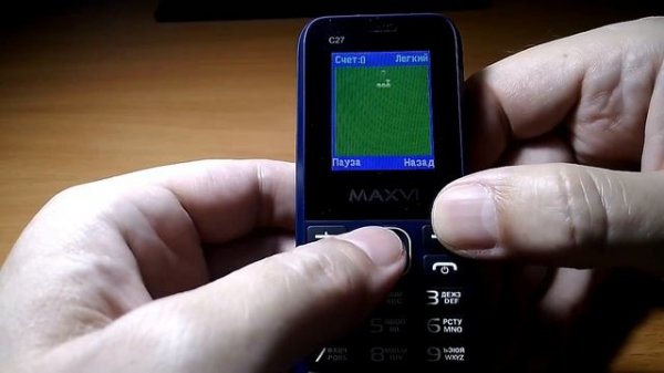 MAXVI С27 | Надежный мобильный телефон | Обзор меню и настроек