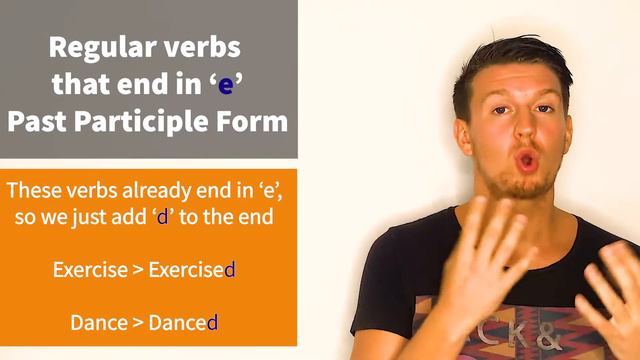 How to use English regular verbs - part 3 смотреть онлайн
