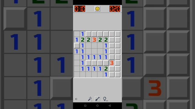 джорно играет в сапёр