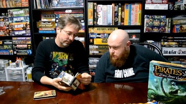 Pirates Quest for Davy Jones Gold by Wizkids Unboxing смотреть онлайн