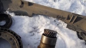 Сломало Вал привода вентилятора MAN TGA