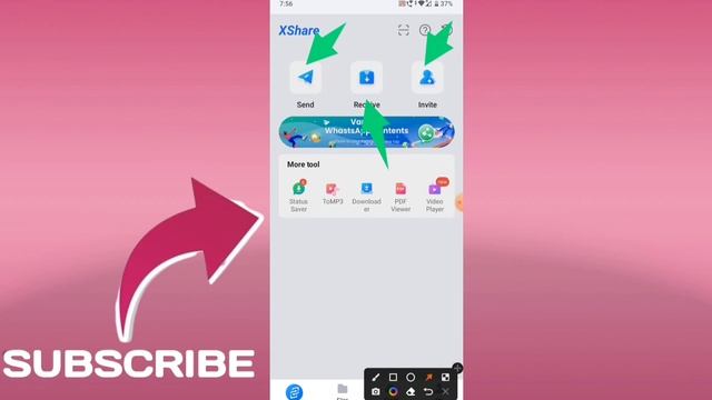 X share App se Video kaise send kare How to use use x share app смотреть онлайн