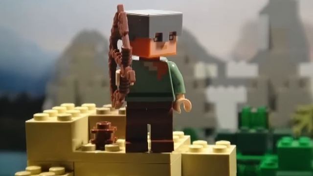 LEGO MINECRAFT THE ADVENTURES OF STEVE - PART 6 THE DUNGEON смотреть онлайн