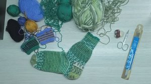 Носки методом Хеликс. Как я вяжу. Часть 1. Архив от 12.11.2022г.