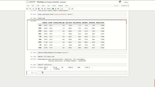 Clases útiles en python: SimpleImputer смотреть онлайн