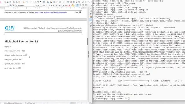 Install PHP8 Apache2 Mysql and First Config GLPI смотреть онлайн
