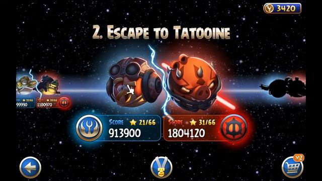 Прохождение игры Angry Birds Star Wars II #50 смотреть онлайн