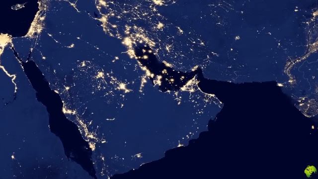 La Terre vue de nuit et de l'espace смотреть онлайн