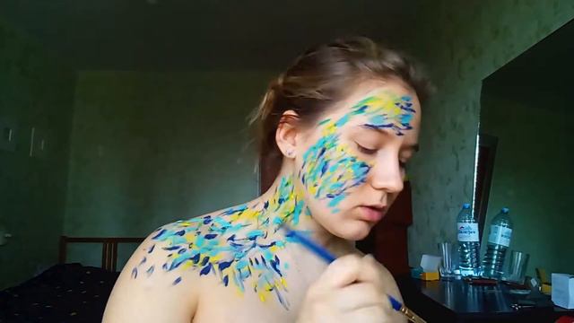 Макияж акварелью смотреть онлайн