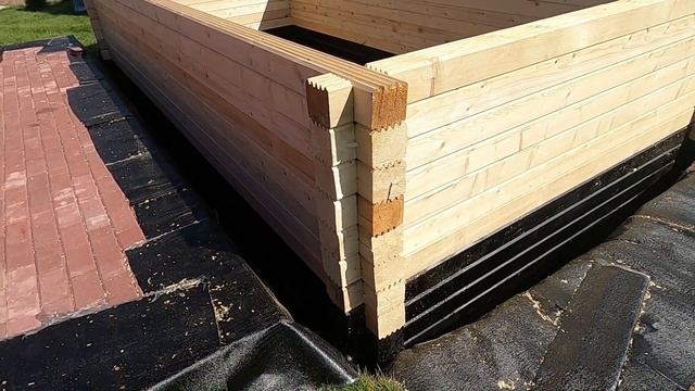 Строительство деревянного бассейна ЧАСТЬ 1. Быстро возводимый бассейн