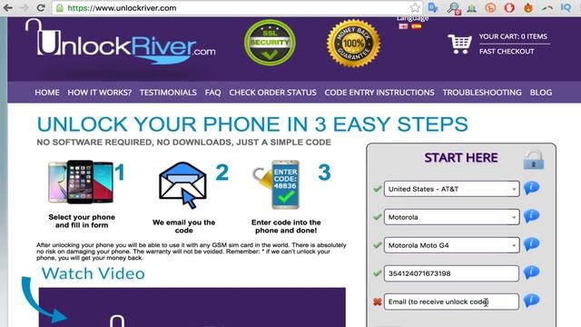 How To Unlock Moto 4G, Moto x Pure, Moto Z Force, E, G, etc. | ANY gsm carrier. смотреть онлайн