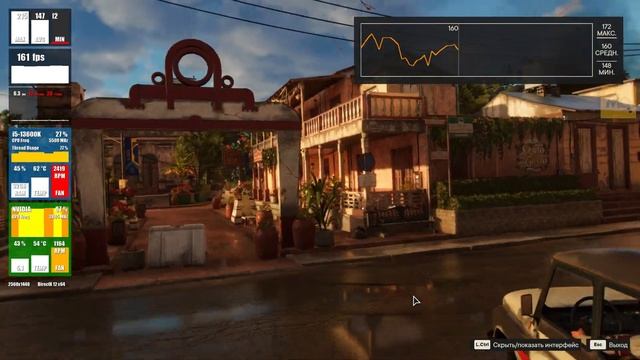 FarCry 6: Palit GeForce RTX 4070 Ti GameRock Classic OC 12GB, Intel Core i5-13600K смотреть онлайн