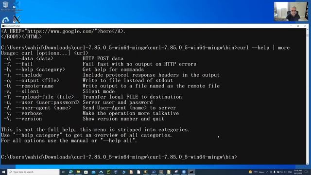 Windows 'curl' Installation and Download an Image from the Web смотреть онлайн