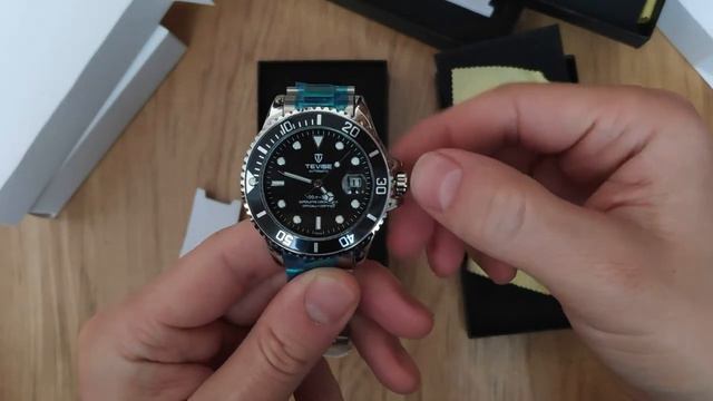 Часы TEVISE Механические из Китая. Распаковка новых TEVISE T801 с Aliexpress смотреть онлайн