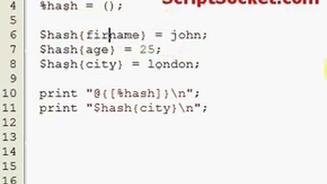 Perl Tutorial 14 - Hashes: Basics смотреть онлайн