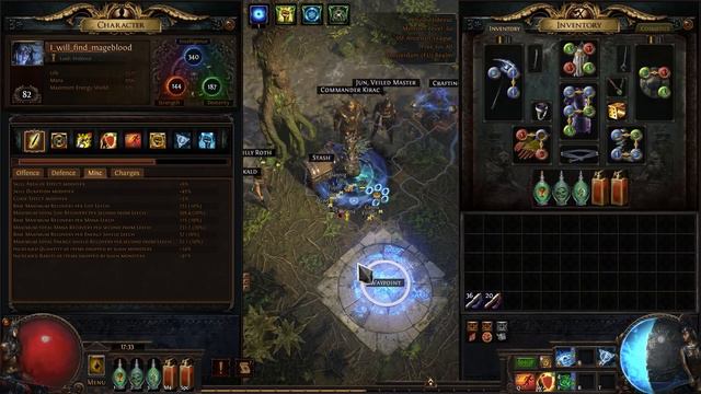 Blade Vortex Occultist - Magic Find - SSF - Part 1 | Path Of Exile 3.22 смотреть онлайн
