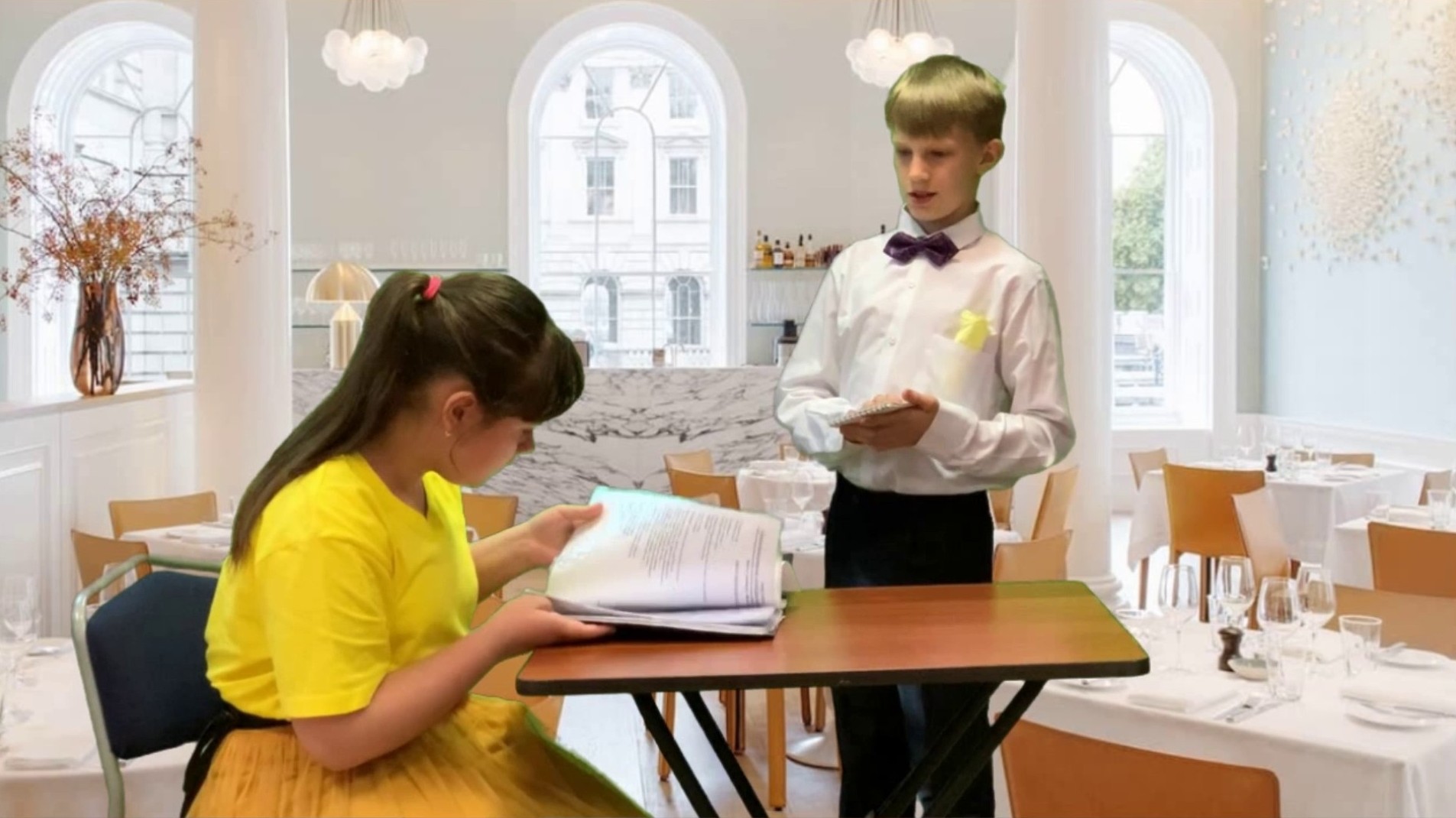 В РЕСТОРАНЕ / анекдот / смешное видео смотреть онлайн