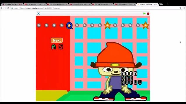 Parappa the Rapper SCRATCH games смотреть онлайн