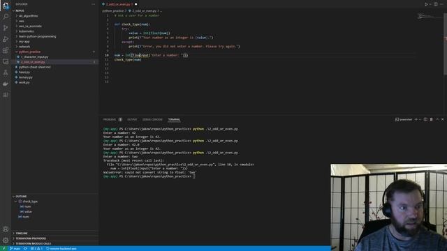 3.5 - Learn Python: Write a Script: Odd or Even? смотреть онлайн