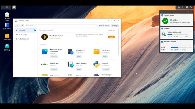 How to Upgrade the Plex Package on Synology DSM 7 смотреть онлайн