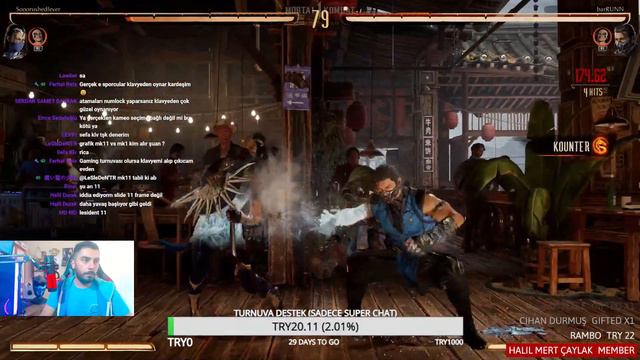 TÜRKİYE'DE İLK MORTAL KOMBAT 1 (12) STRESS TESTİNE GİRİYORUZ смотреть онлайн