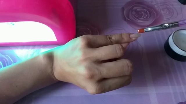 Маникюр в домашних условиях?Карамельно-розовый? с блестками?Укрепление гелем?Аппаратный маникюр?? смотреть онлайн
