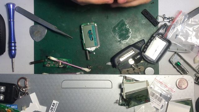 Ремонт брелока автосигнализации StarLine A91/ СтарЛайн А91 смотреть онлайн