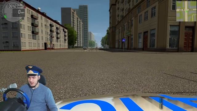 ПОЛИЦЕЙСКИЕ БУДНИ в CITY CAR DRIVING - ПОЛИЦЕЙСКАЯ ПОГОНЯ в CITY CAR DRIVING + РУЛЬ смотреть онлайн