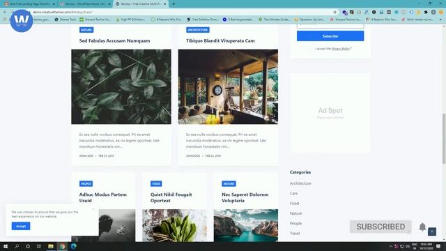 10 Best Free Landing Page WordPress Themes 2020 | wpshopmart смотреть онлайн