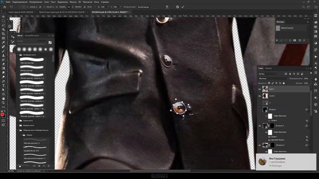 Фотошоп батл | Арт из фигурки Watch Dogs Legion | Speed art Photoshop | Glushaev смотреть онлайн
