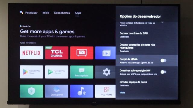 Smart TV TCL ANDROID está LENTA ou TRAVANDO? APRENDA RESOLVER! смотреть онлайн