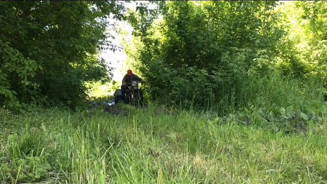 Ездил на рыбалку на Мототраке мт К-750 . Застрял в грязи . смотреть онлайн