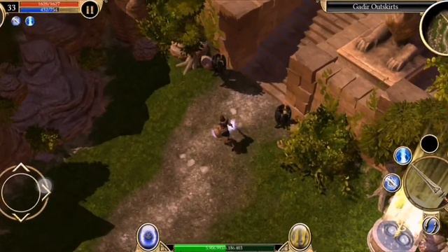 Titan Quest - Android Gameplay Part 82 - Normal - Atlantis - Gadir Necropolis (1/2) смотреть онлайн