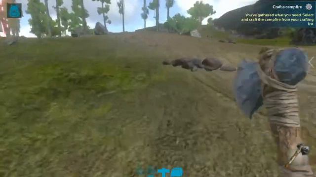 Как я начел играть в ARK на телефоне смотреть онлайн