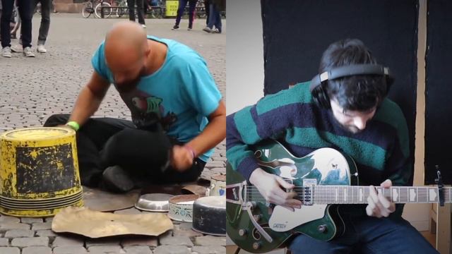 Techno Drums + Guitar (w/ Dario Rossi) смотреть онлайн