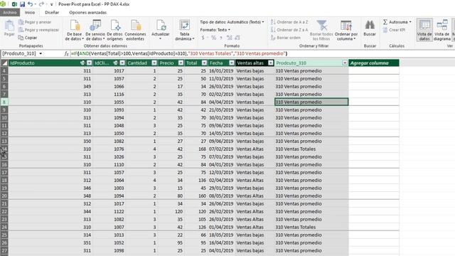FUNCIÓN SI CON VARIAS CONDICIONES EN DAX SI Y O | Curso de POWER PIVOT y DAX en EXCEL | Capítulo 4 смотреть онлайн
